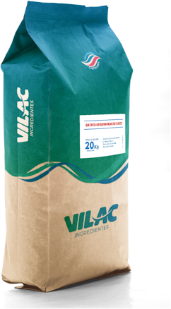 Embalagem de Batata Desidratada em Flocos 20 kg Vilac