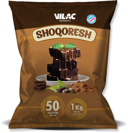 Embalagem de Chocolate em Pó 50% Vilac