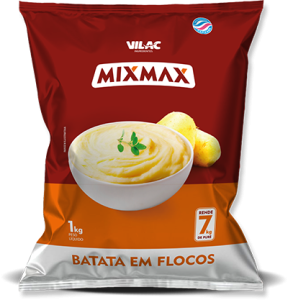 Embalagem de Batata Desidratada em Flocos Vilac