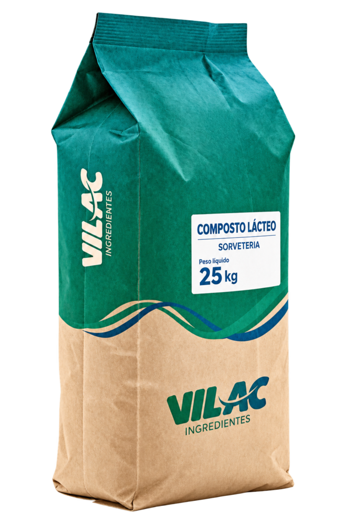 Embalagem de Composto Lácteo para Sorveteria Vilac