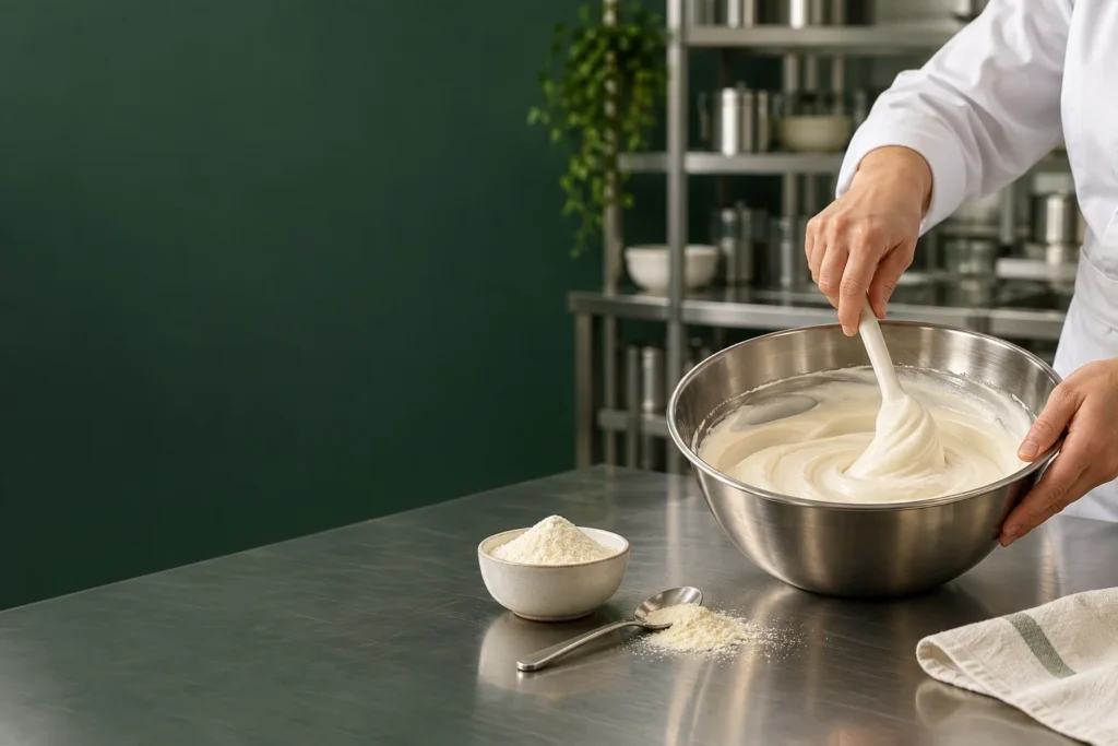 Contexto de Desenvolvimento de produtos lácteos para NPC 80% 20 kg